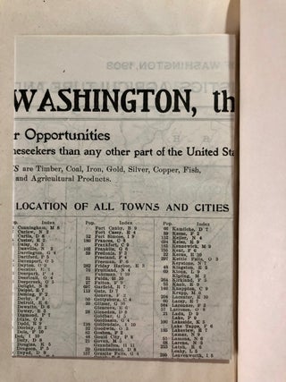 Agricultural, Manufacturing and Commercial Resources and Capabilities of Washington 1903 Biennial Report of the Bureau of Statistics, Agriculture and Immigration