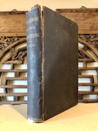Item #6350 A Treatise on Amputations of the Extremities and Their Complications. B. A. WATSON, M....