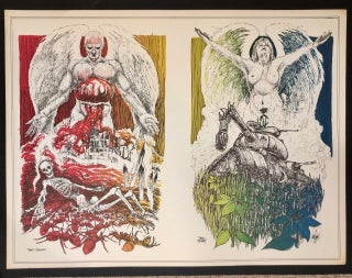 Item #6446 Walt Crowley Psychedelic Poster: Offprint of Helix Vol. I No. 4. May 16, 1967:...