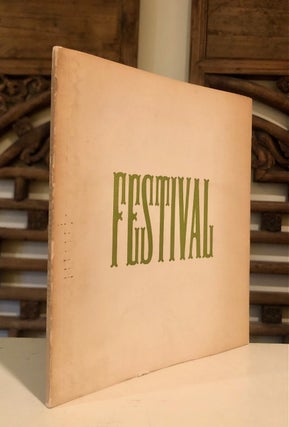 Festival Spring Poetry Festival at Wesleyan 1960