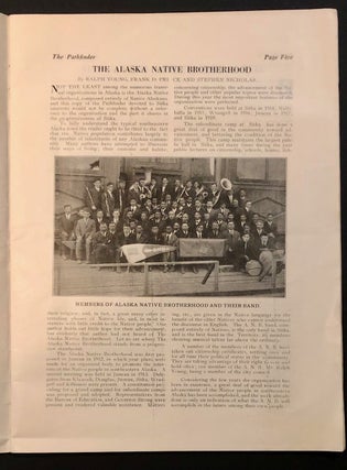The Pathfinder of Alaska Vol. I No. 12, October 1920, Sitka Edition
