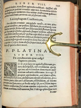 Summi Adulatricis Medicinae Artificis, De re Culinaria libri decem.; Cremonensis de Tuenda Valetudine, Natura rerum, & Popinae Scientia libri X.; de Facultatibus alimentorum Tractatus