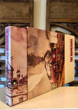 Item #6575 North American Steam Locomotives: The Mountains - SIGNED in Slipcase, WITH Ephemera....