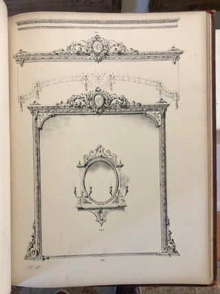 Designs for Looking Glasses, Cornices, Girandoles, Jardinieres, Console Tables, &c. &c.