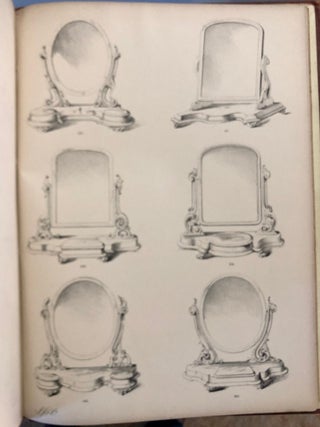 Designs for Looking Glasses, Cornices, Girandoles, Jardinieres, Console Tables, &c. &c.