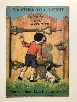 Item #6611 La Cura Dei Denti Spiando Nell'Avvenire. D. D S. HYATT, Thaddeus P