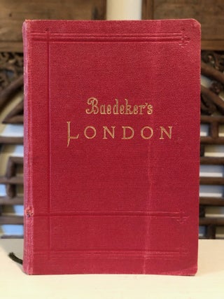 Item #6639 London und Umgebung Handbuch für Reisende; Strassenverzeichnis und Pläne von London....