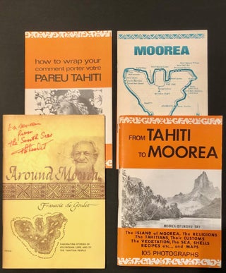 Item #6642 From Tahiti to Moorea; How to Wrap your Pareo / Comment porter votre Pareu Tahiti;...