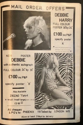 Zigzag #90 December 1978 Public Image Limited (Ltd.) on Cover; Ad for Debbie Harry Signed Pinup Poster