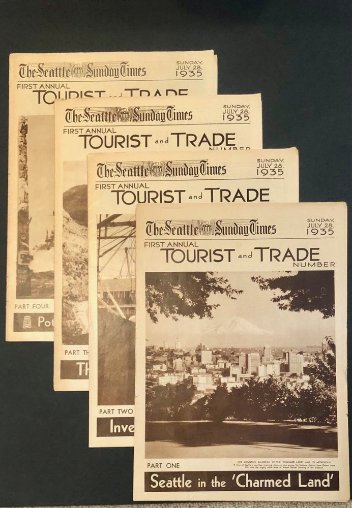Item #6685 Seattle Sunday Times First Annual Tourist and Trade Number, Sunday July 28, 1935 [Supplement in Four Parts]. Seattle Daily Times.