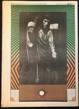 Helix Vol. V No. 7 November 27, 1968: A Thursday in November LBJ-Nixon-Safeco Eye cover. Crowley automobile progress cartoon, Moody Blues at Eagles ad