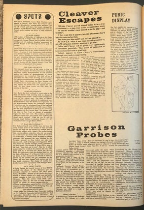 Helix Vol. V No. 8 December 5, 1968: Gears Under Stress cover. Kennedy Assassination Probe: Boeing Employee to Testify In New Orleans Garrison Case