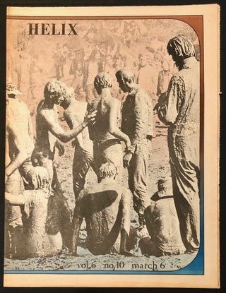 Item #6717 Helix Vol. VI No. 10 March 6, 1969: Sky River Mud Bath Scene; Article Announcing...