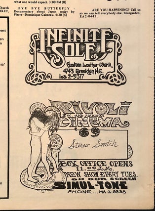 Helix Vol. VII No. 5 April 10, 1969: Paul Dorpat Color Cover "Pledge Your Allegiance" with Topless Women