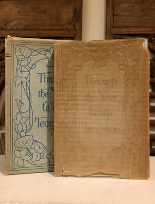 Through the Year with Tennyson - IN Original Box and Glassine Jacket