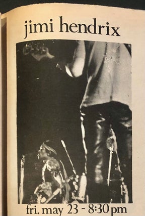 Helix Vol. VII No. 7 April 24, 1969 Split Fountain Abstract Cover Article on Concerts Being Banned in Volunteer Park and Seward Park