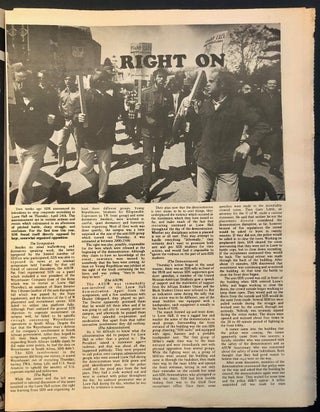 Helix Vol. VII No. 8 May 1, 1969 May Day Issue with Walt Crowley Cover; SDS Protest on UW Campus