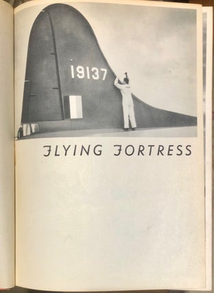 Flying Fortress The Story of the Boeing Bomber -- WITH Memorial Service Program for Mrs. Clairmont Egtvedt