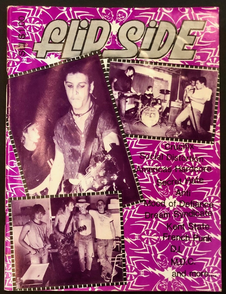 Item #6782 Flip Side Magazine Issue #38 [Flipside; Flip-Side] 1983: Cover Features Mike Ness. Al KOWALESKI.