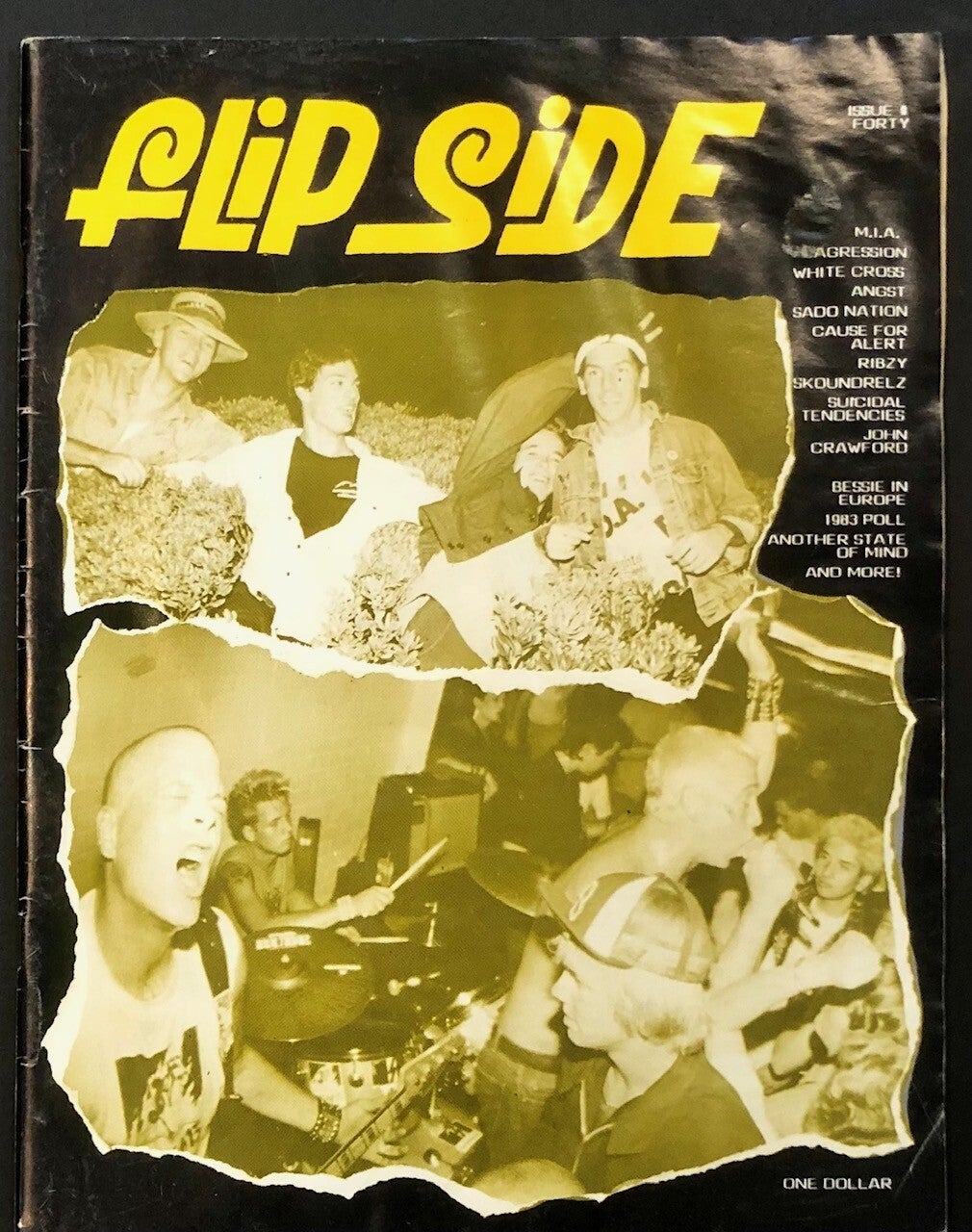 Flip Side Rapper Rip Flip Side Magazine Issue #40 Flipside; Flip-Side Cover Featuring MIA ...