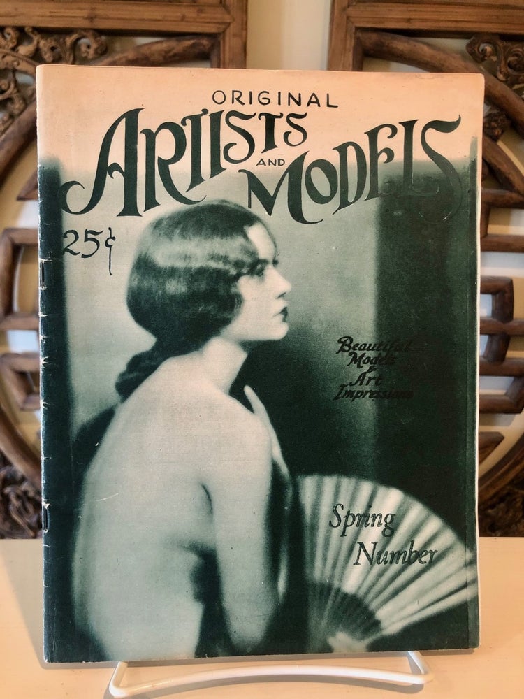Item #6833 Original Artists and Models Magazine Spring Number Vol. 1 No. 7 February 1926. Alberto Vargas.