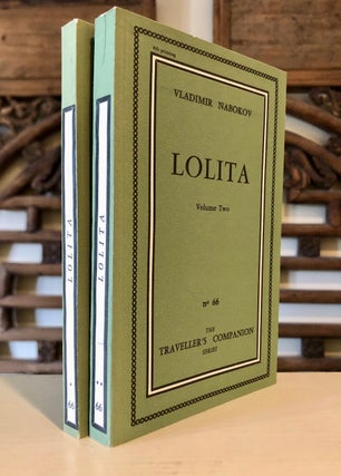 Item #6862 Lolita (In Two Volumes) Traveller's Companion Series No. 66. Vladimir NABOKOV