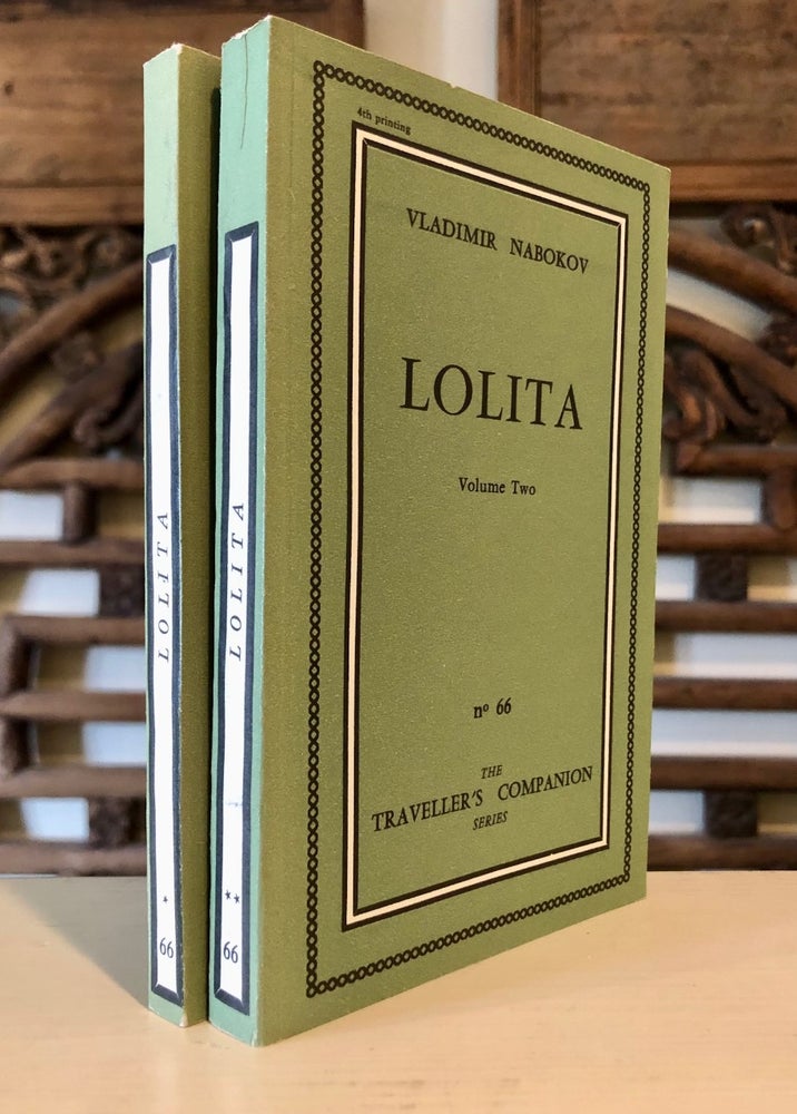 Item #6862 Lolita (In Two Volumes) Traveller's Companion Series No. 66. Vladimir NABOKOV.