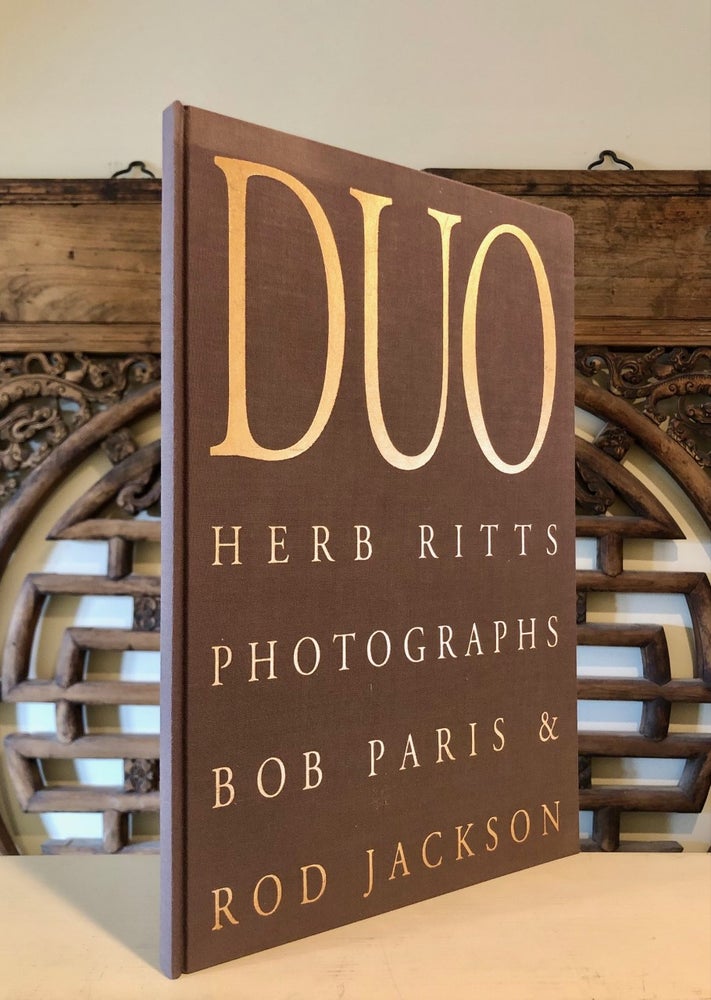 Item #6866 Duo Herb Ritts Photographs Bob Paris and Rod Jackson. Herb RITTS.