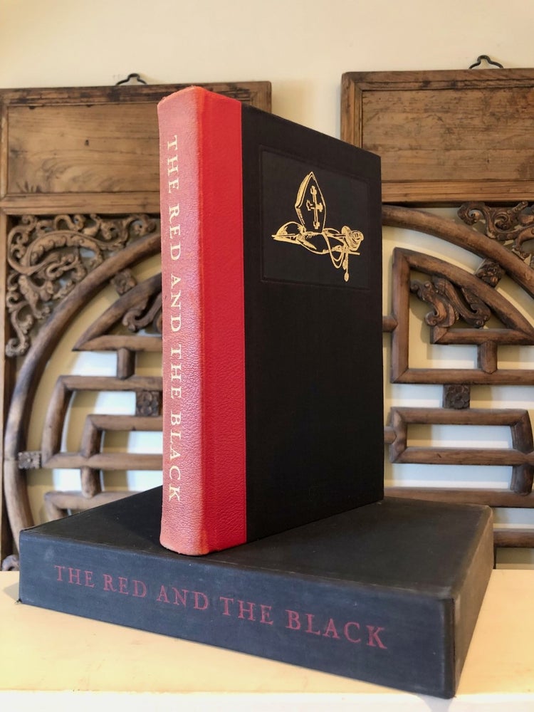 Item #6872 The Red and the Black; Translated by C. K. Scott-Moncrieff. Introduction by Hamilton Basso. Illustrated by Rafaello Busoni. STENDHAL, Marie-Henri Beyle.