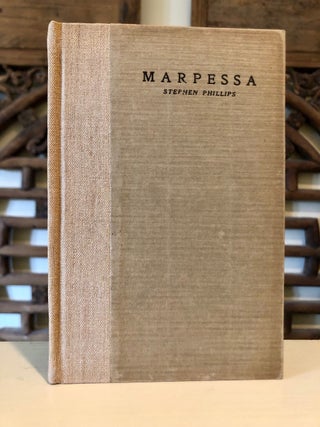 Item #6882 Marpessa; Together with a Foreword by James S. Johnson - Scarce Hardcover Binding....