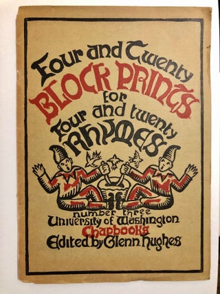 Item #6953 Four and Twenty Block-Prints for Four and Twenty Rhymes: Number Three University of...