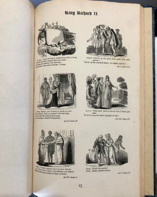 Illustrations of Shakspeare [Shakespeare]; Comprised in Two Hundred and Thirty Vignette Engravings, by Thompson, from Designs by Thurston: Adapted to All Editions