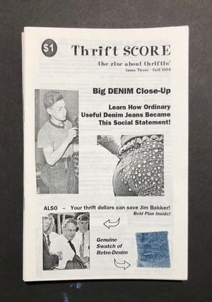 Thrift SCORE a 'zine about thriftin' COMPLETE Run in 13 Issues