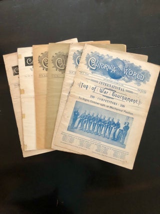 Item #7068 The California Illustrated World - Six Numbers. George H. BARTLETT