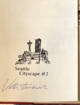 Item #7108 Seattle Cityscape #2 - SIGNED by Steinbrueck. Victor STEINBRUECK
