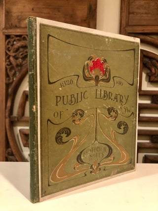 Item #716 Public Library of New South Wales Historical Notes. F. M. BLADEN
