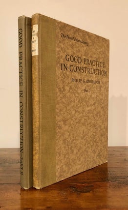 Item #7180 Good Practice in Construction Part I & Part II - Pencil Points Library. Philip G....