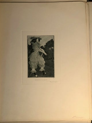 Six Drawings Illustrating Theophile Gautier's Romance Mademoiselle de Maupin
