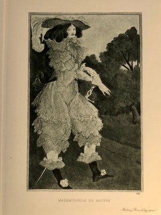 Six Drawings Illustrating Theophile Gautier's Romance Mademoiselle de Maupin