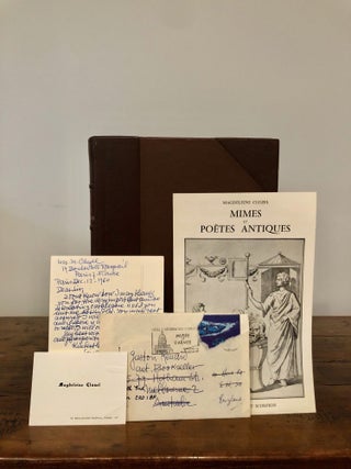 Mimes et Poètes Antiques: Essai sur l'Antiquité