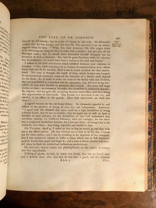 The Life of Samuel Johnson, LL.D Comprehending an Account of His Studies and Numerous Works, in Chronological Order ... in Two Volumes.