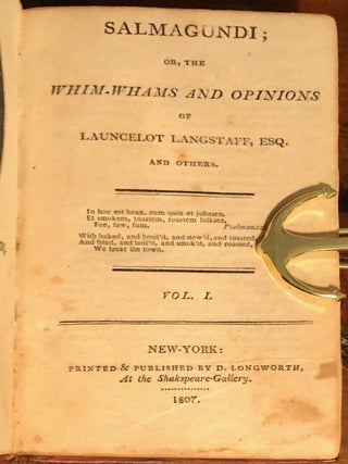 Salmagundi; or, The Whim-Whams and Opinions of Lancelot Langstaff, & Others
