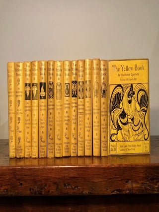 Item #7203 The Yellow Book, An Illustrated Quarterly. COMPLETE Run In Thirteen Volumes. Aubrey...