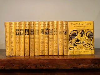 Item #7203 The Yellow Book, An Illustrated Quarterly. COMPLETE Run In Thirteen Volumes. Aubrey...