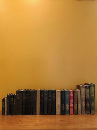 Manual of the Corporation of the City of New York - Complete Set of 28 Vols.,1841-1870, in Publisher's Bindings