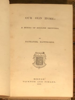 Our Old Home: A Series of English Sketches
