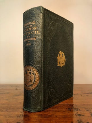Item #7237 Manual of the Corporation of the City of New-York for the Year 1866 WITH 1866 Article...