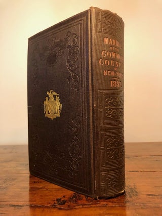 Manual of the Corporation of the City of New-York for 1857