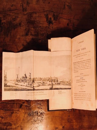 A History of New-York from the Beginning of the World to the End of the Dutch Dynasty, by Diedrich Knickerbocker. In Two Volumes - WITH ALS tipped in