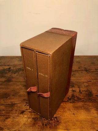 A History of New-York from the Beginning of the World to the End of the Dutch Dynasty, by Diedrich Knickerbocker. In Two Volumes - WITH ALS tipped in